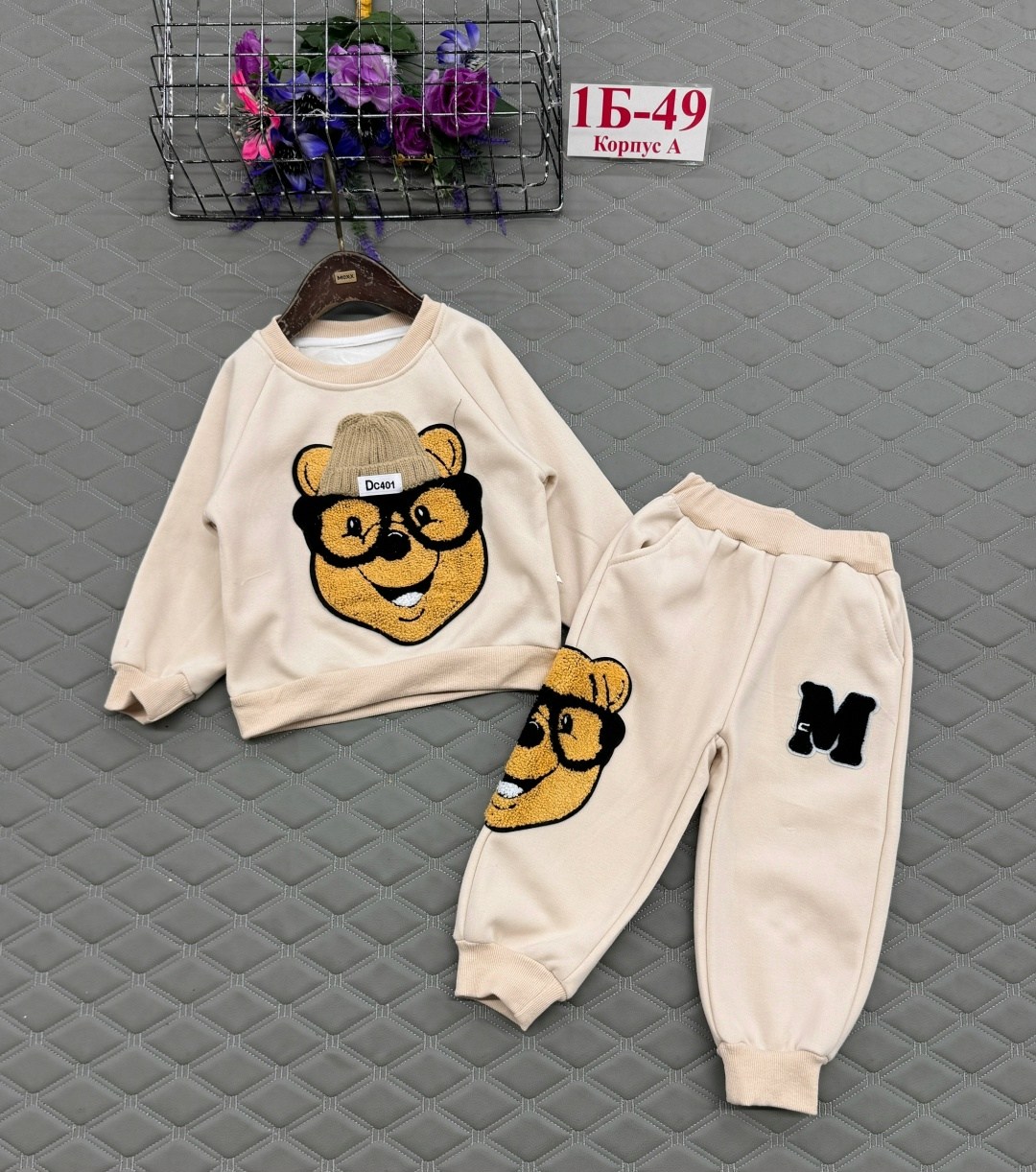 детский трикотаж,детская толстовка с мишками,костюм детский теплый,детские костюм на флисе,костюм на флисе