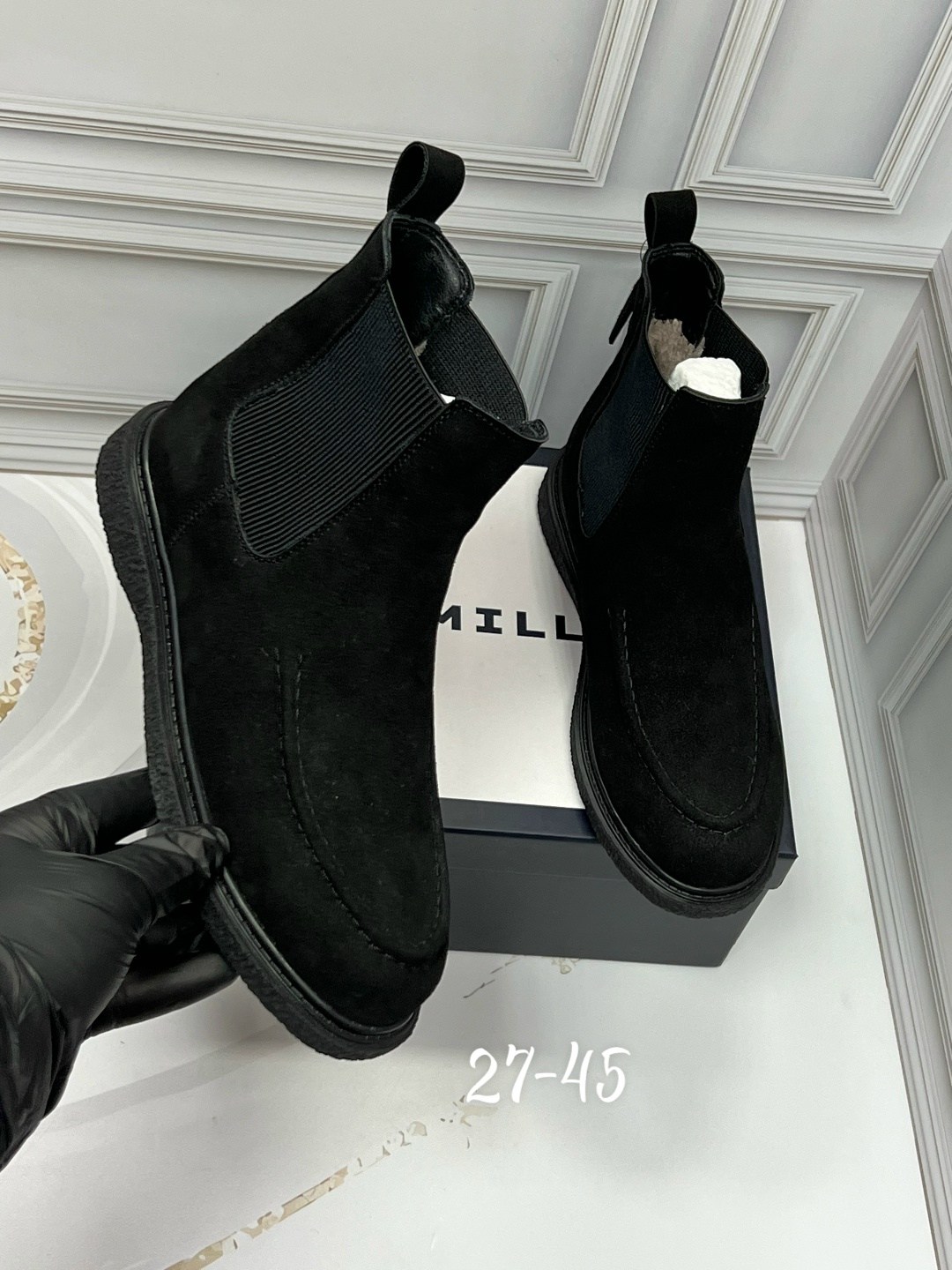 ,мужские ботинки,замшевые ботинки,мужская  зимняя,замшевые ботинки челси