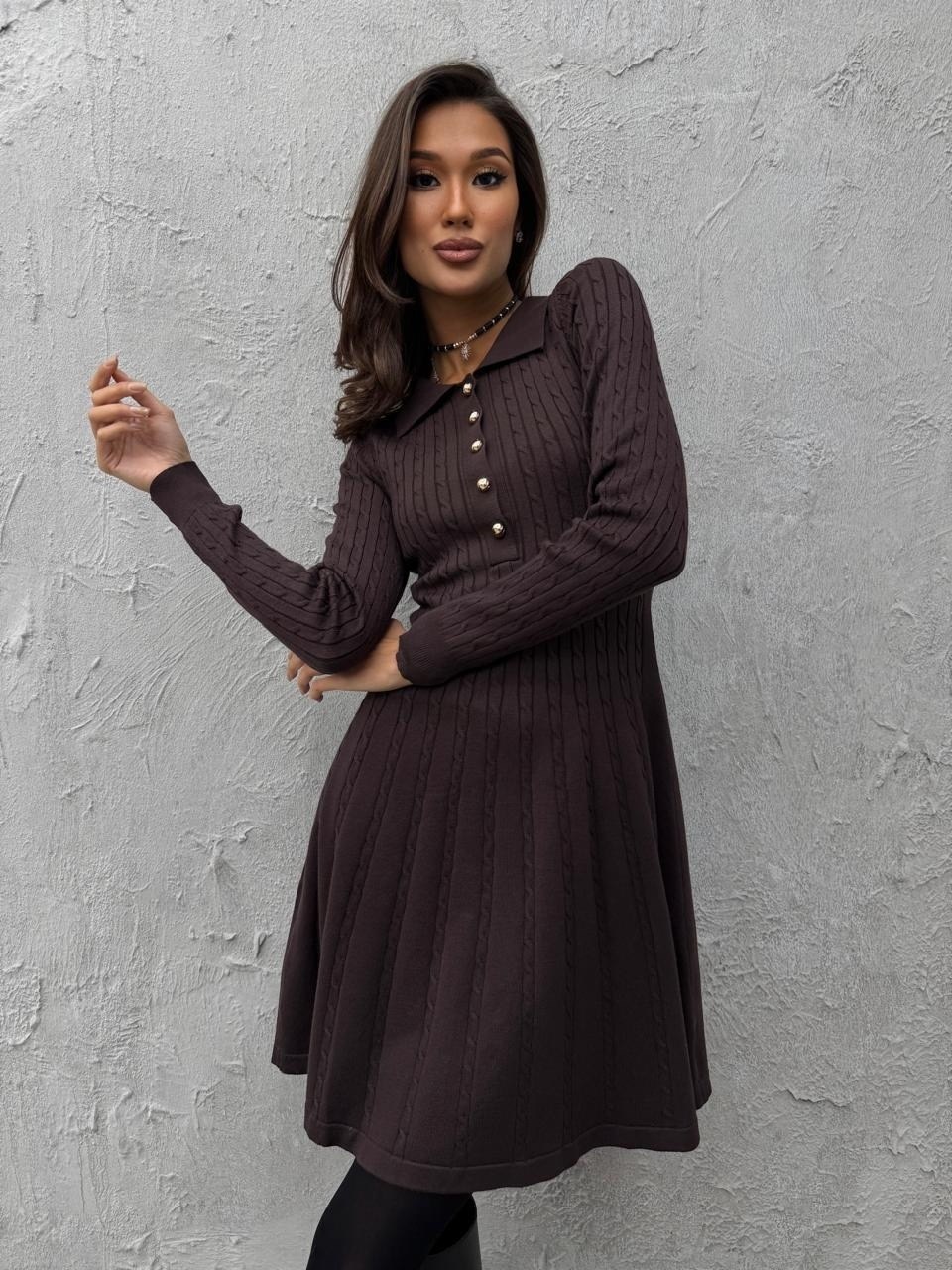 трикотажное платье,платье,платье приталенное,женское платье вязаное,вязаное платье