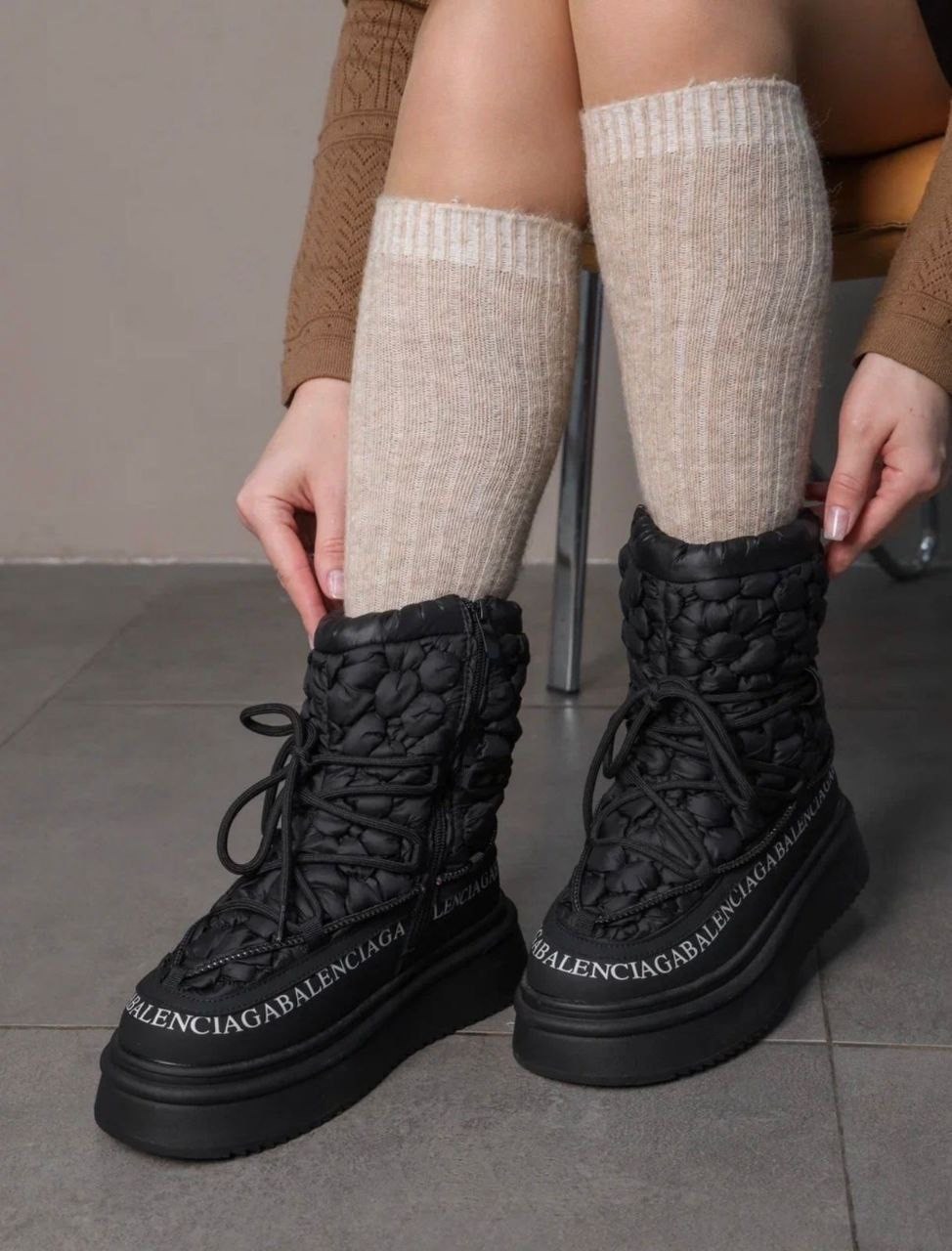 ботинки луноходы баленсиага,,женские дутики, дутики,дутики зимние