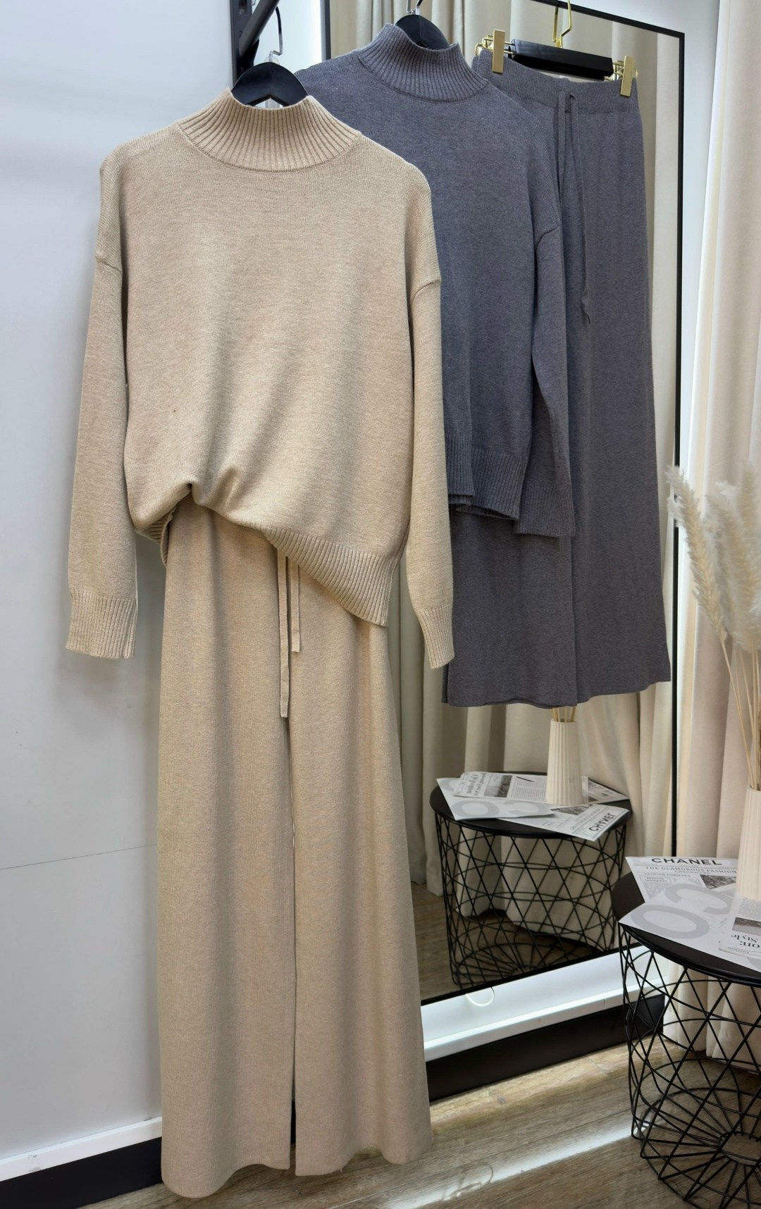 трикотажный костюм женский с брюками,костюм двойка кашемир,теплый трикотажный костюм,трикотажные костюмы,брючный костюм лапша женский