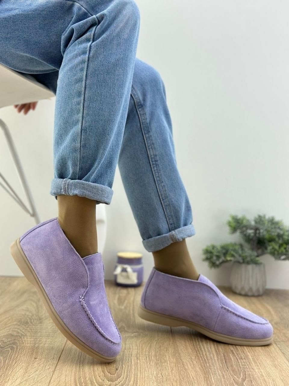 ,лоферы loro piana,лоферы из натуральной замши,лоферы замшевый,женские замшевые лоферы