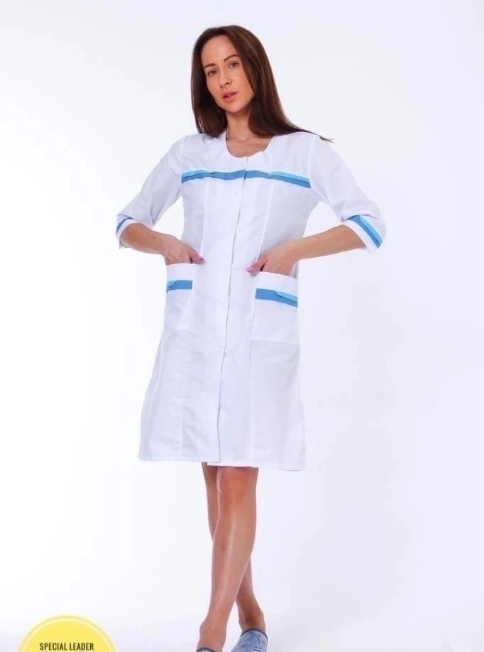 медицинский женский халат,халат женский,медицинские халаты,медицинская одежда,красивые медицинские халаты