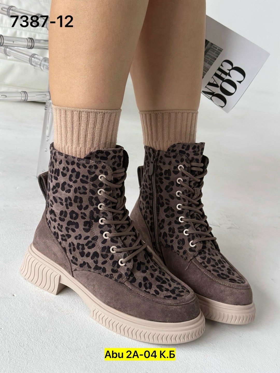 женские ботинки,,леопардовые ботинки, женская,ботинки осенние леопардовые