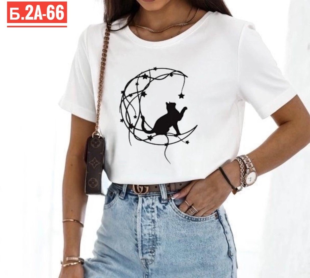 футболка женская,футболки с принтом женские,женская футболка белая,женская повседневная футболка,модная футболка