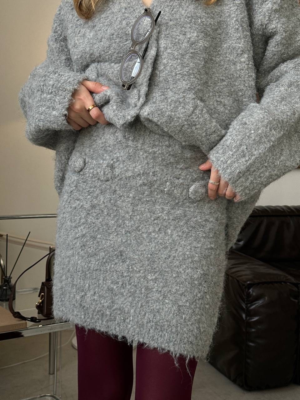 трикотажный костюм,кофта женская,вязаное платье