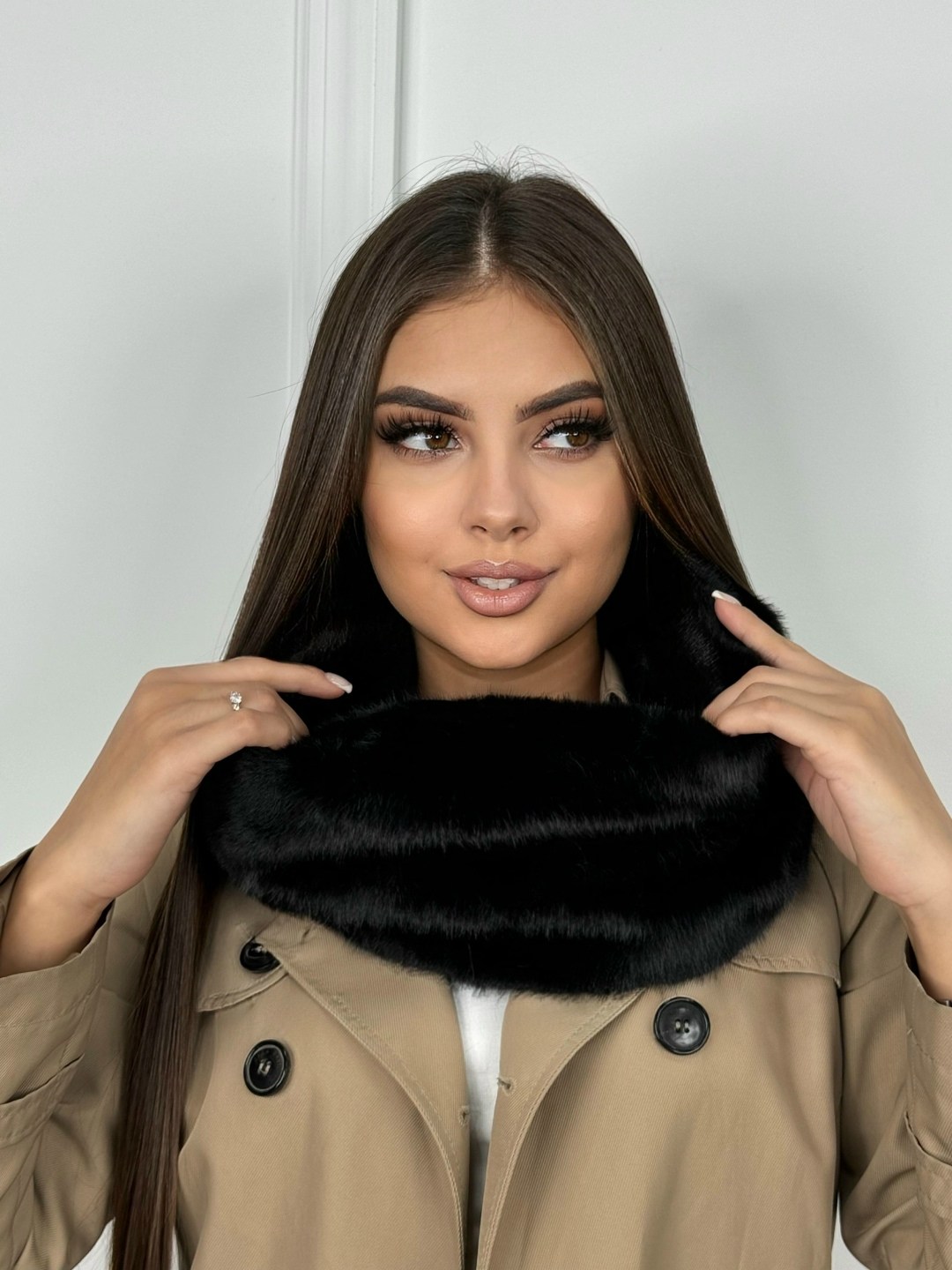 шарф снуд,женский снуд,капор снуд,капор меховой,шарф шарфы