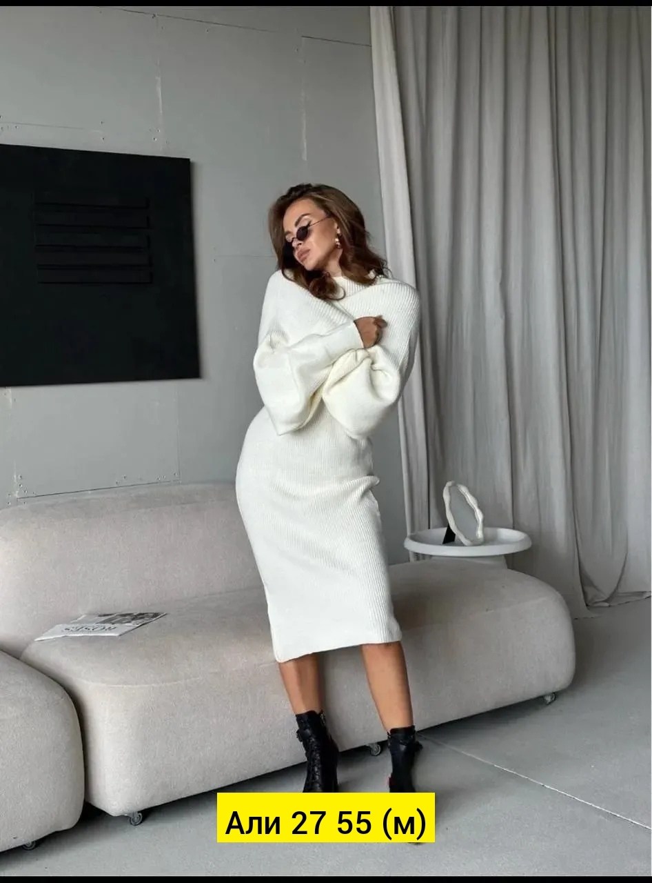платье вязаное,повседневные платья,трикотажное теплое платье,трикотажное платье,платье женская