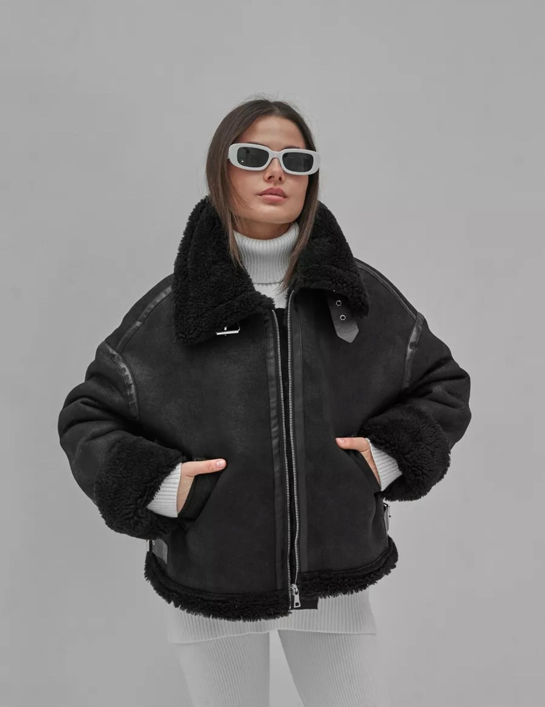 мужская дубленка пилот,кожаная куртка,мужская дубленка,меховая куртка,дубленка авиатор зара