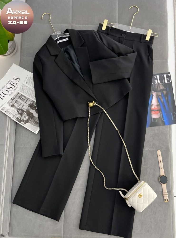 брючный костюм палаццо,элегантный брючный костюм,костюм с брюками палаццо,брючный костюм повседневный,костюм брючной деловой