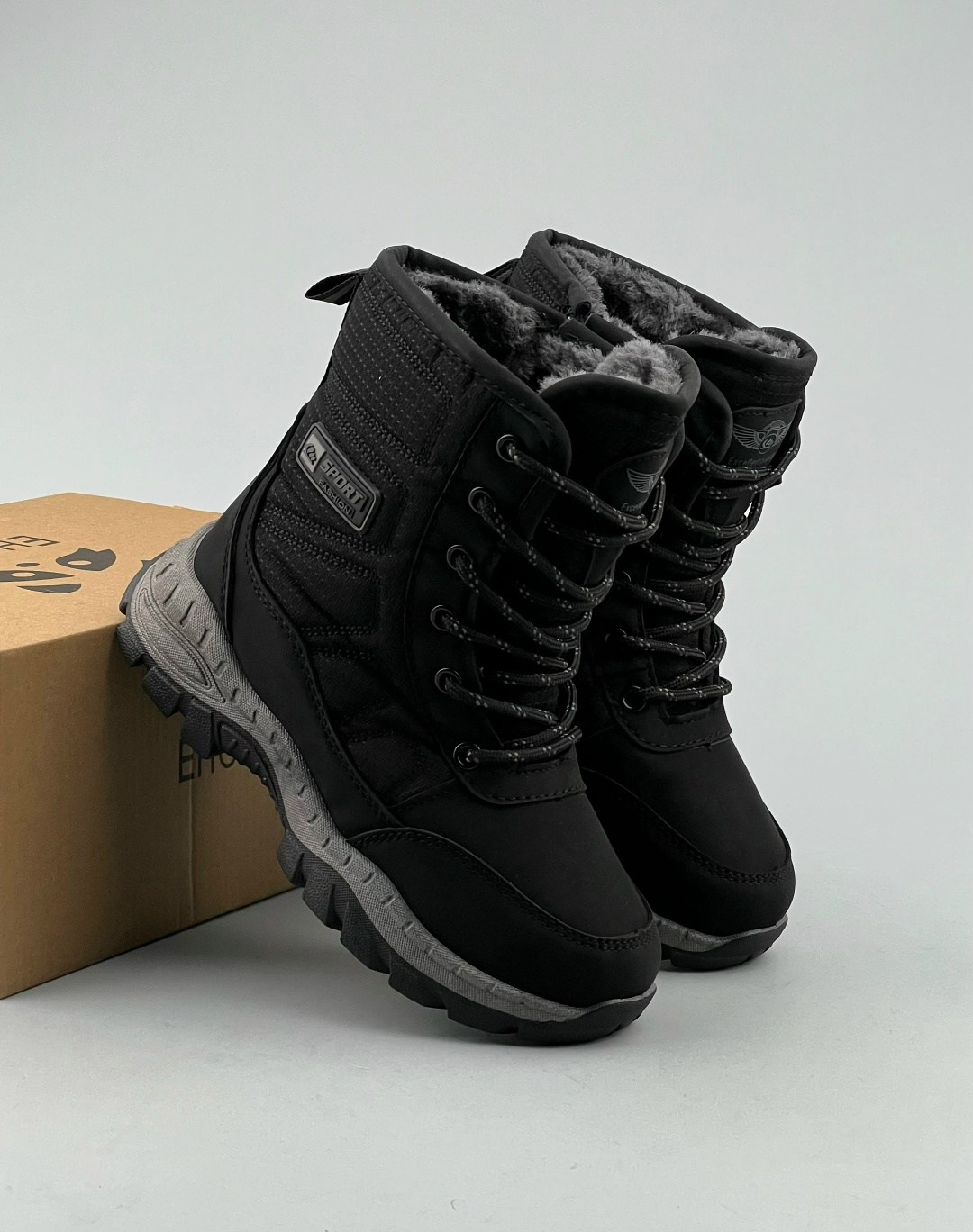 ,зимняя ,мужские дутики, теплая,зимние кроссовки