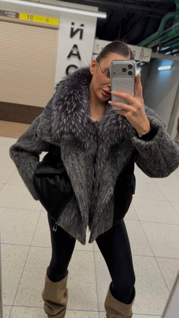 куртка с мехом,кожаная куртка с мехом,пуховик с мехом,куртка с чернобуркой женская,куртка женская с мехом