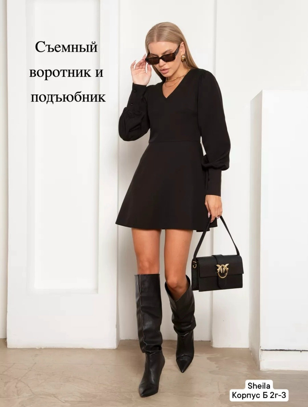 черное платье с белым воротником,платье с воротником,платье с белым воротником,школьное платье,платье с белым воротничком