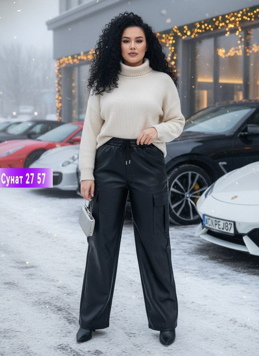 женские брюки,кожаные брюки,брюки экокожа с начесом,брюки кожаные палаццо,классические брюки