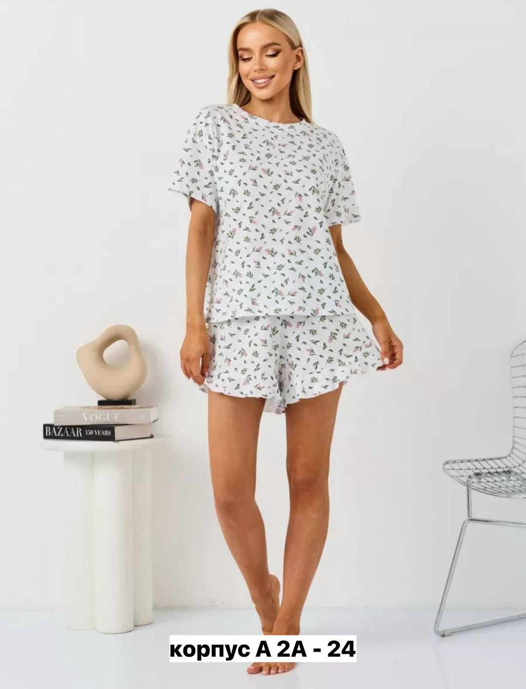 пижама женская с шортами и футболкой,пижама женская с шортам,пижама женская,пижама с шортами и футболкой оверсайз,пижама белая