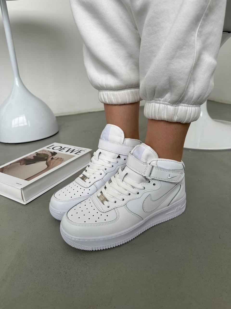 кросcовки nike air force 1,белые найк кроссовки,nike air force 1 mid,кроссовки,nike air force 1