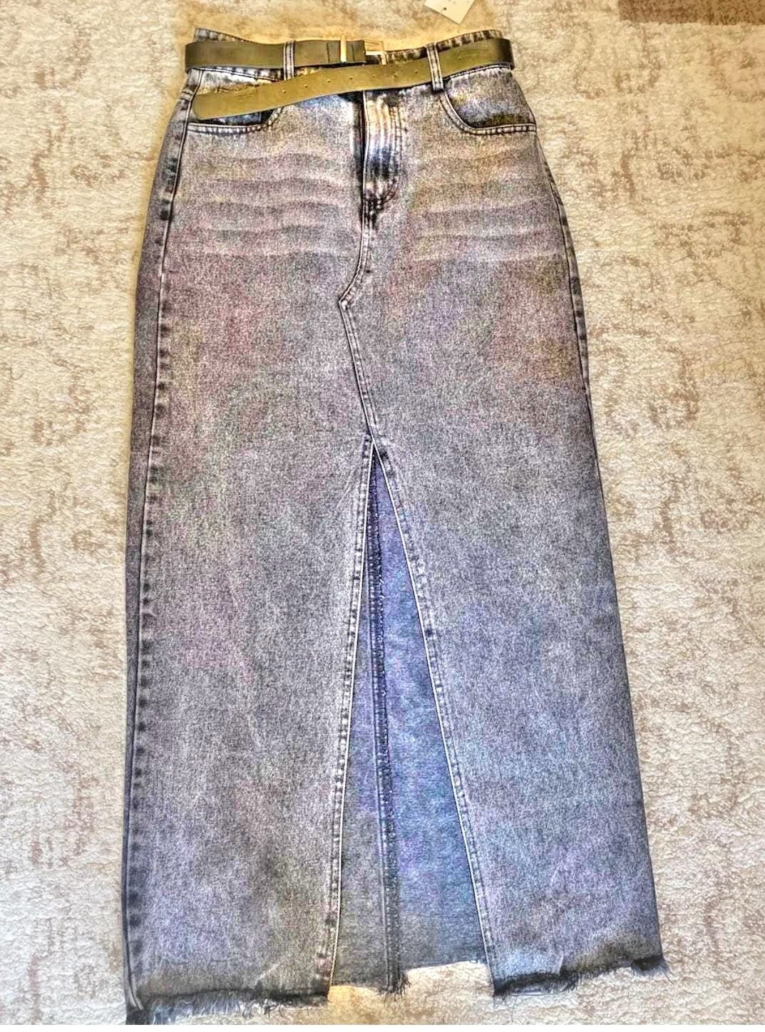 юбка джинс,юбка женская,юбка джинсовая длинная с разрезом спереди,длинная джинсовая юбка с разрезом,джинсовая юбка женская