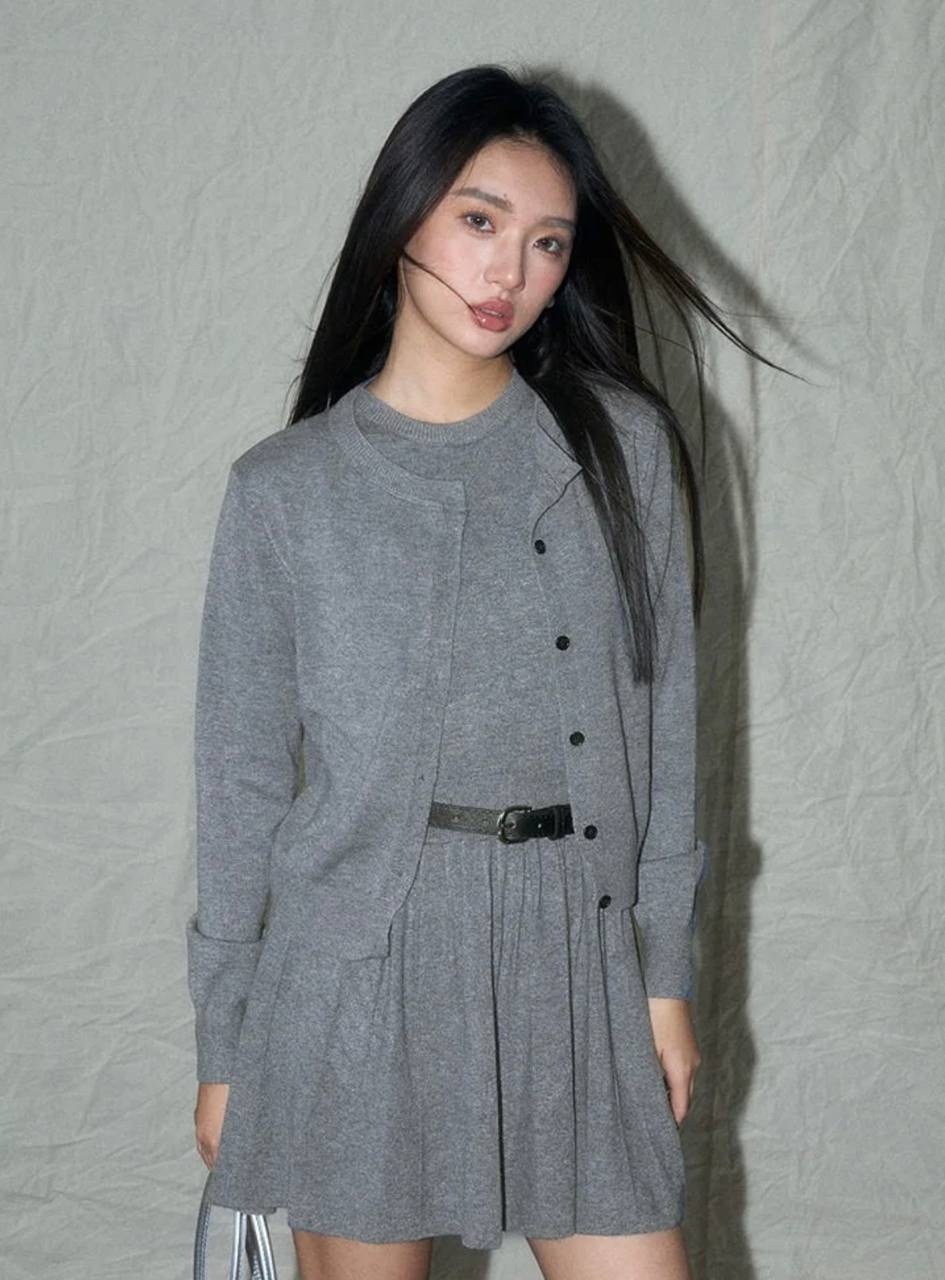 женский трикотажный костюм из двух предметов,элегантные кардиганы,вязаные кардиганы,костюм вязаный с юбкой,вязаные костюмы