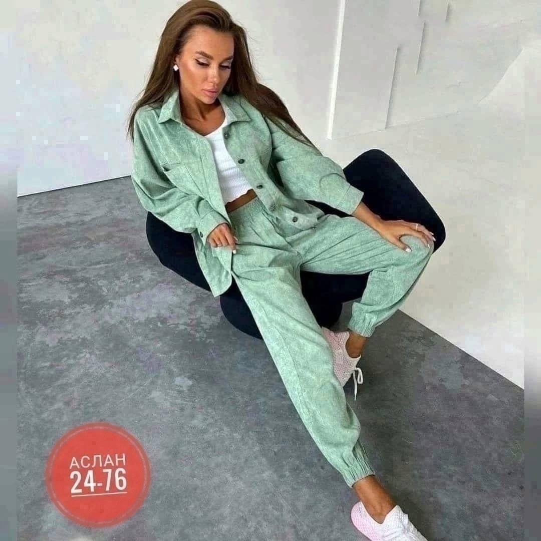 зеленый вельветовый костюм женский,вельветовый костюм женский плюс сайз,костюм двойка вельвет,стильные костюмы,костюмы двойки