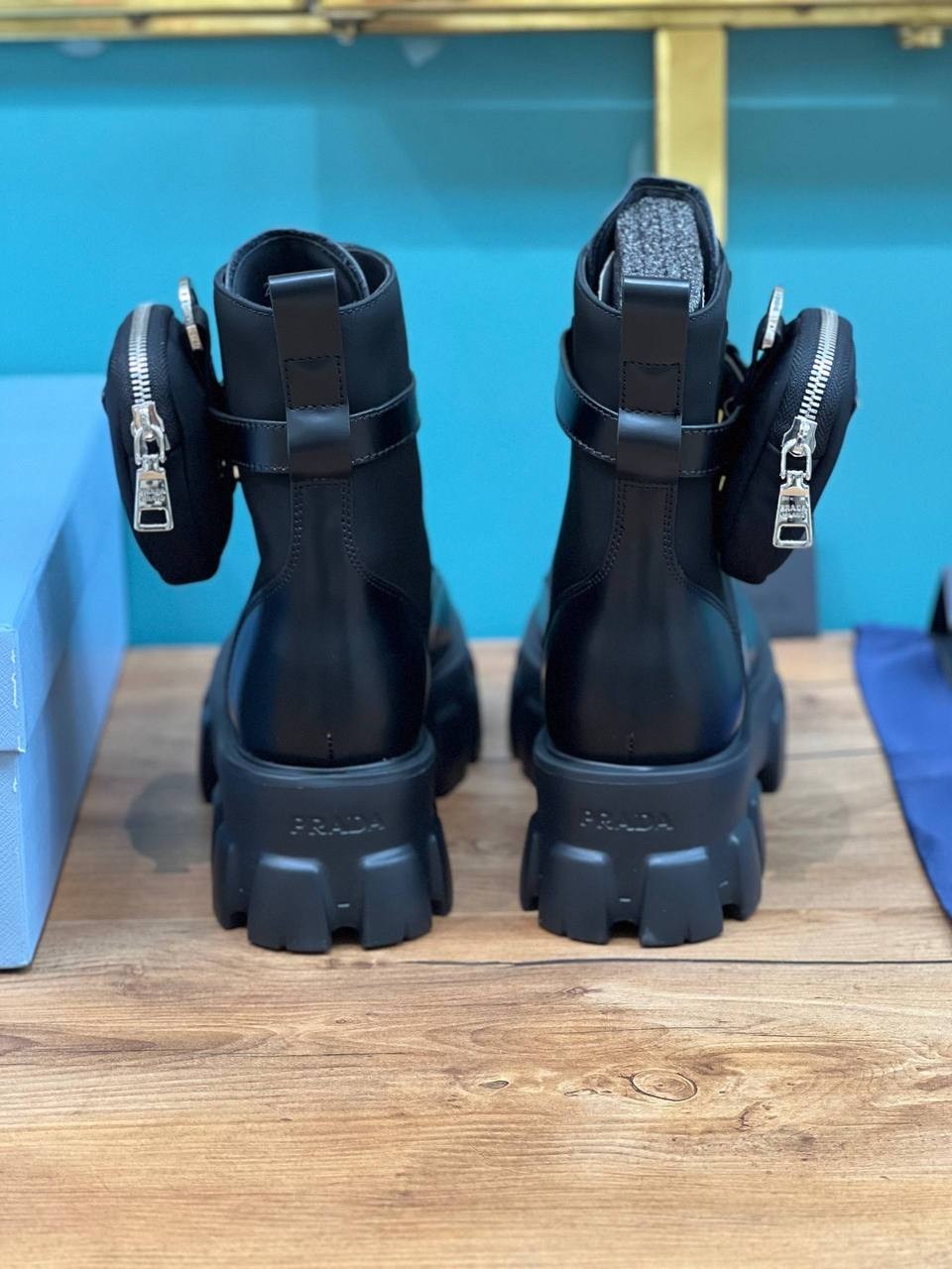 ,женские ботинки,ботинки прада,ботинки,прада