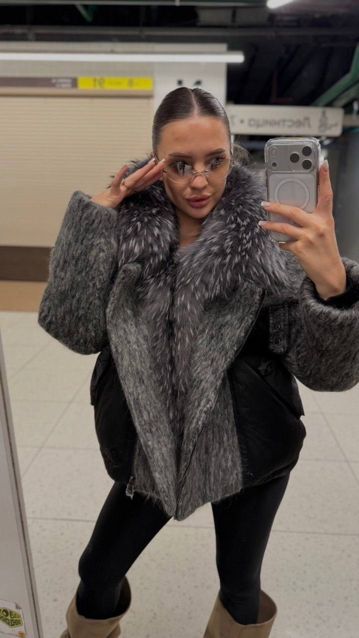 куртка с мехом,кожаная куртка с мехом,пуховик с мехом,куртка с чернобуркой женская,куртка женская с мехом