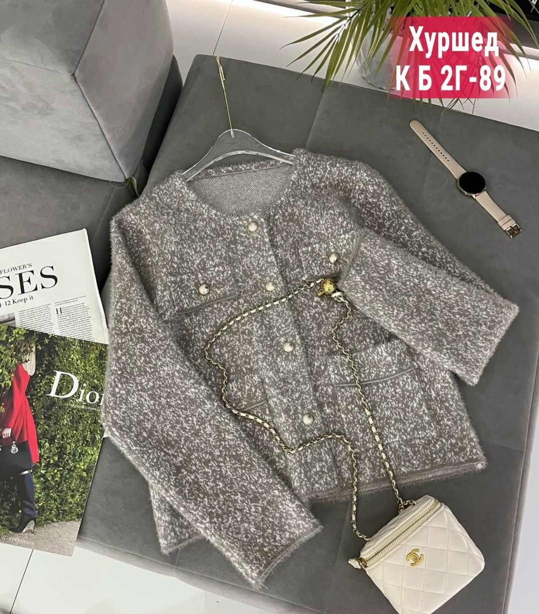 жакет твидовый,вязаные кардиганы,жакет,жакет твидовый с карманами,жакет из твида