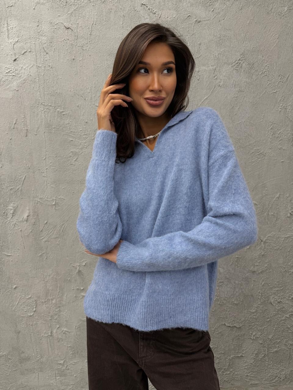 джемпер молочный,свитер кофта,свитер джемпер,женская кофта,свитер повседневный