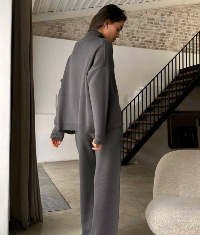 трикотажный костюм женский с брюками,костюм двойка кашемир,теплый трикотажный костюм,трикотажные костюмы,брючный костюм лапша женский