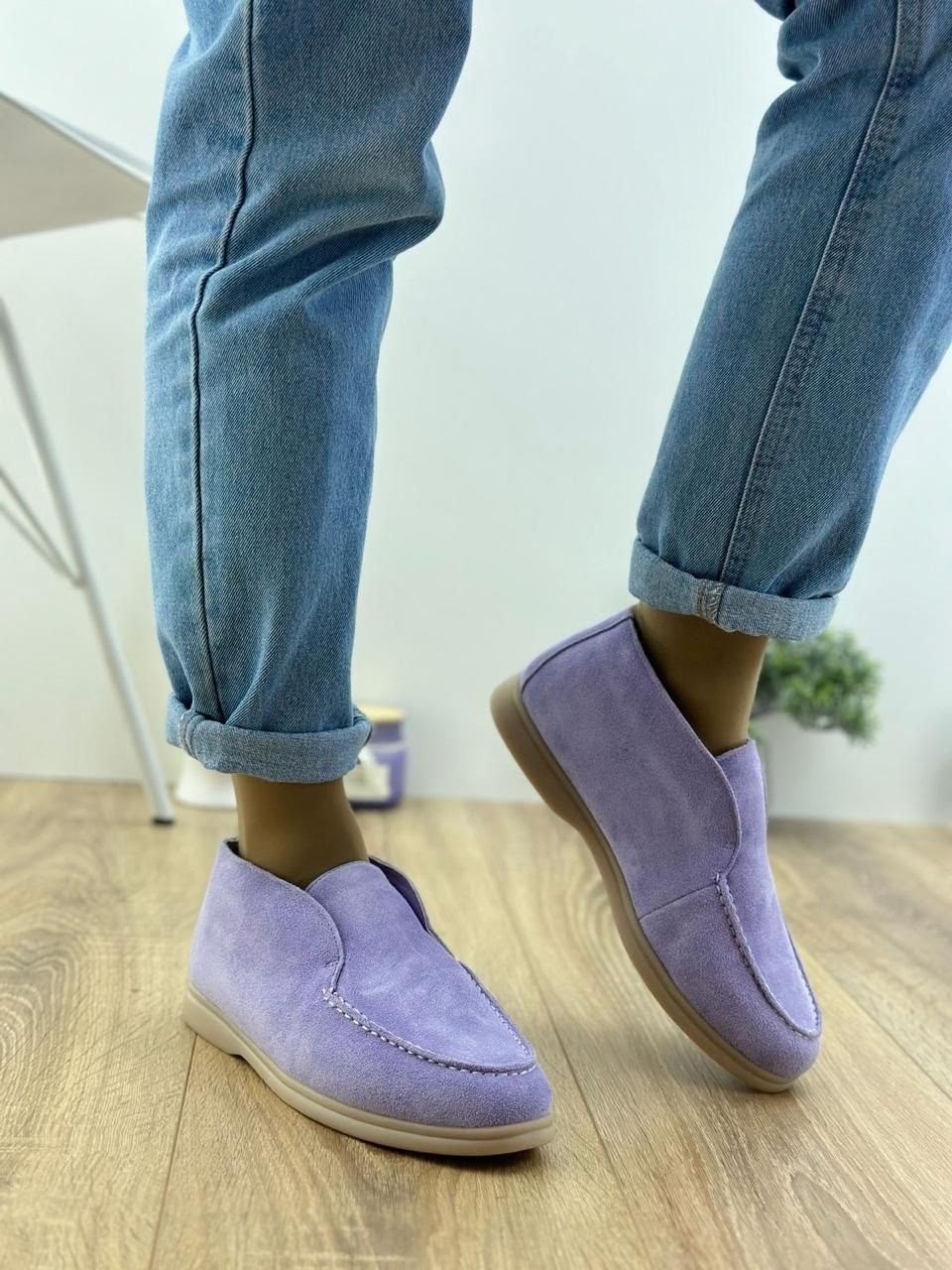 ,лоферы loro piana,лоферы из натуральной замши,лоферы замшевый,женские замшевые лоферы