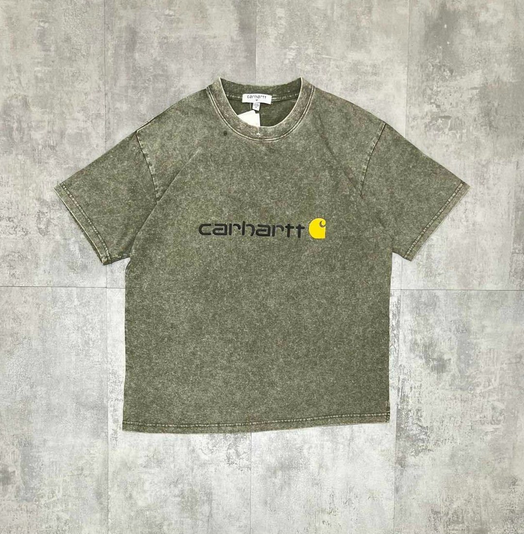футболка carhartt,футболка мужская carhartt,футболка с коротким рукавом carhartt,футболка carhartt wip зеленый,футболки для мужчин