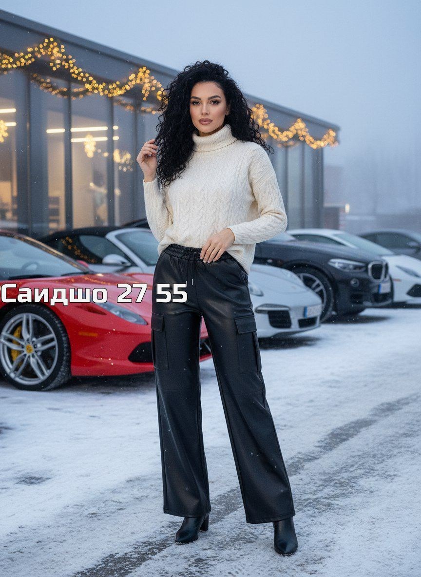 брюки кожаные палаццо,брюки из экокожи,женские кожаные брюки,кожаные штаны,кожаные брюки