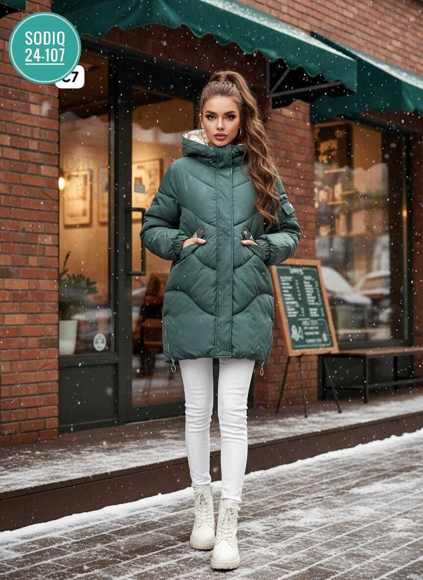 женская зимняя куртка,куртка удлиненная,куртка теплая,куртка демисезонная,куртка зимняя
