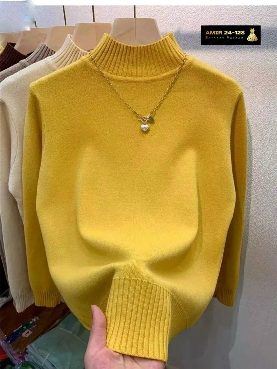 свитер женский молочный,свитер с высоким воротником,кашемировый свитер,кашемировый свитер с высоким воротником,свитер женский свободный
