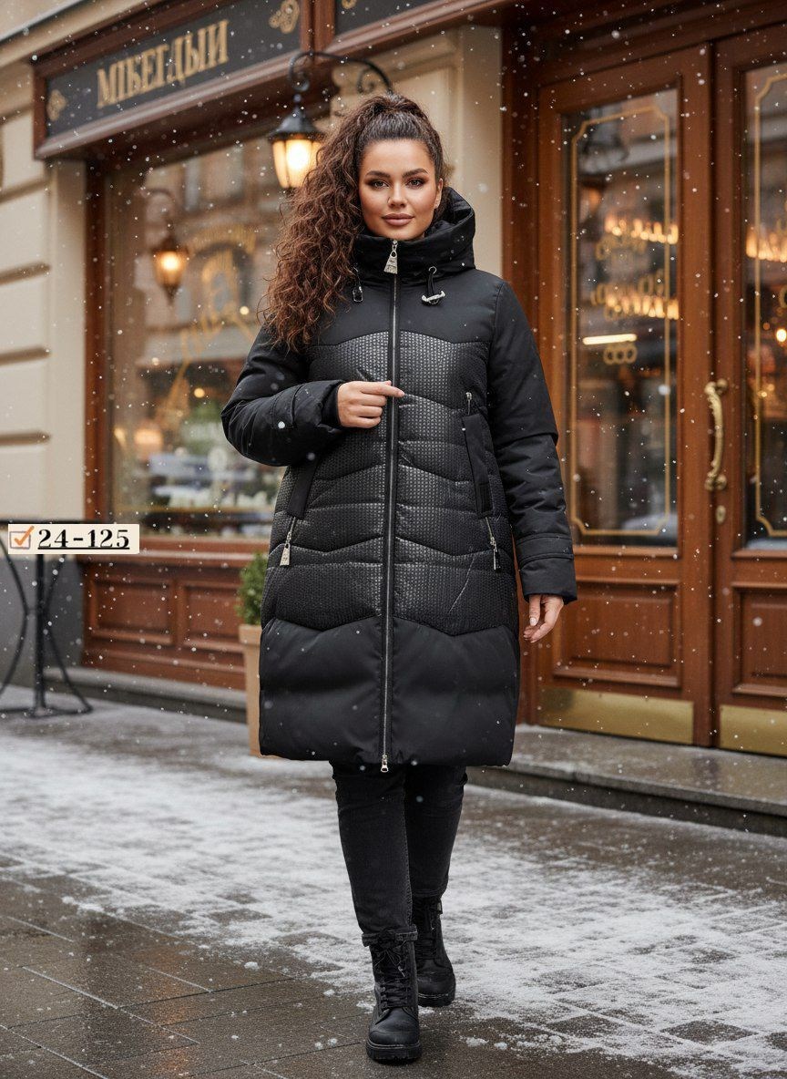 стильные пуховики,удлиненная куртка,пуховики женские,зимние куртки,куртка женская зимняя