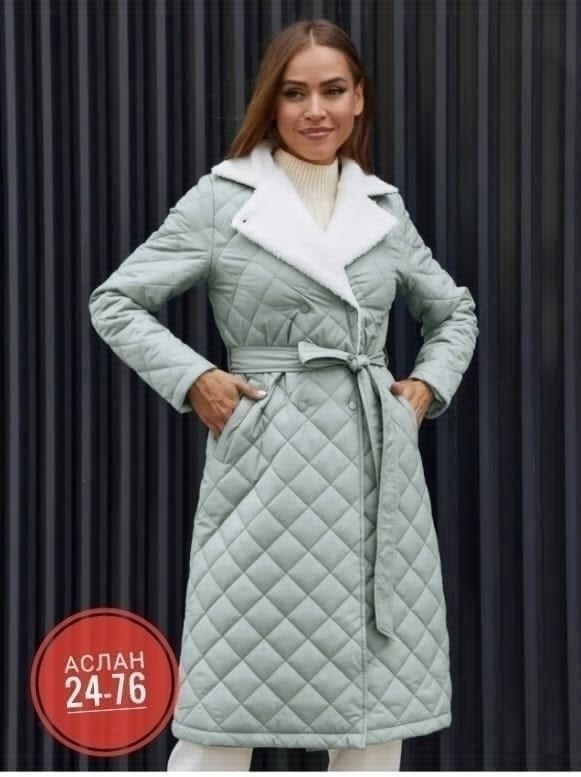 пальто демисезонное стеганое,пальто женское стеганое,пальто демисезонная,пальто стеганое демисезонное comokod woman,куртка удлиненная