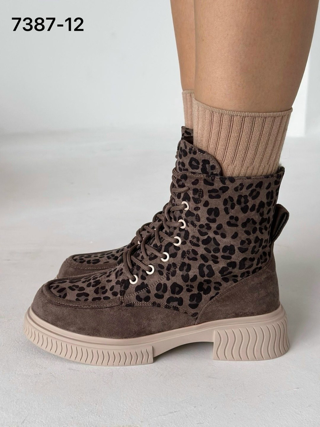 ,зимняя женская ,ботинки женские,леопардовые ботинки,ботинки на меху