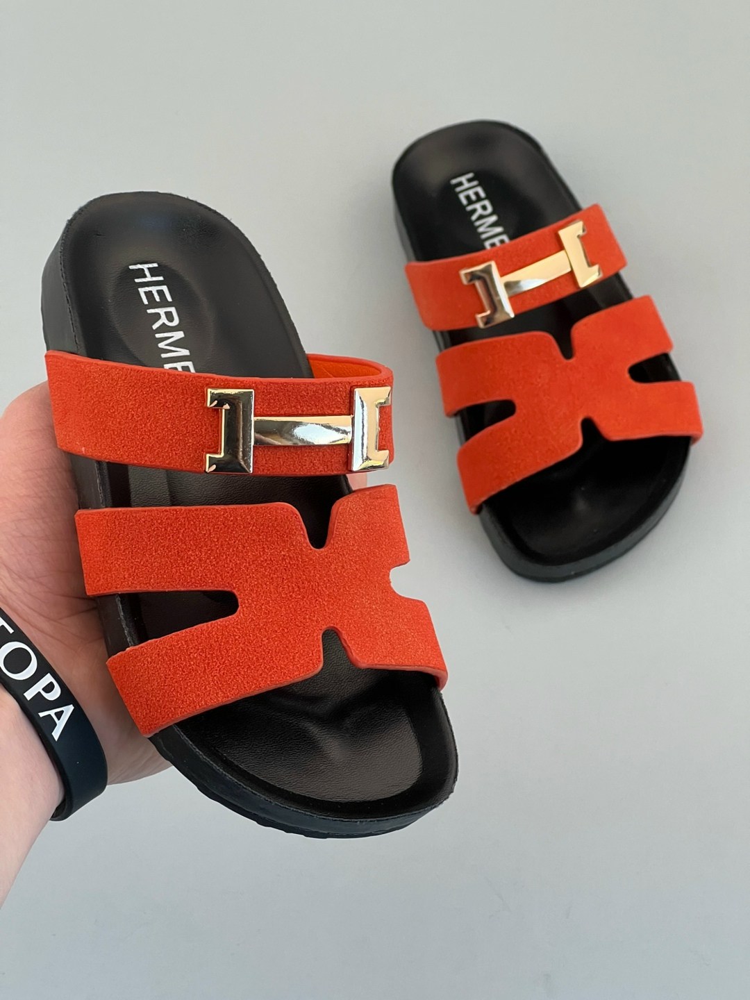 ,шлёпанцы hermes,шлепки эрмес,шлепки гермес женские, детская