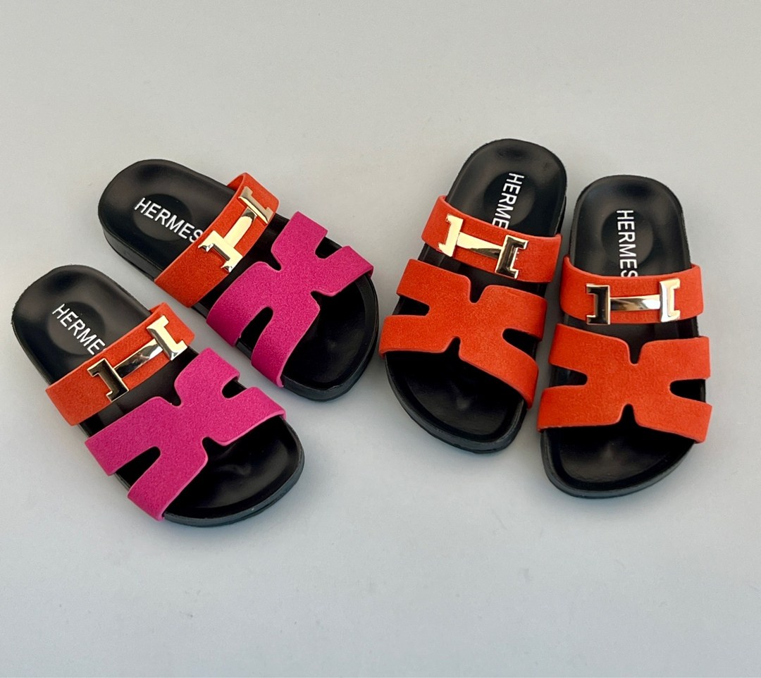 ,шлёпанцы hermes,шлепки эрмес,шлепки гермес женские, детская