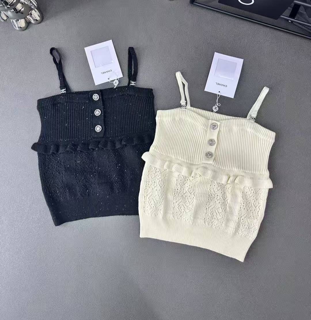 вязаные топы,вязаные майки,женские топы,топ с оборками,трикотажный топ