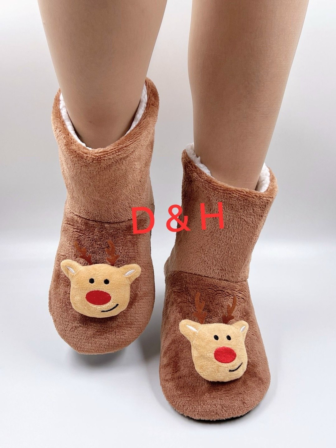 домашние тапочки,,домашние тапочки новогодние,новогодние тапочки,тапочки зимние