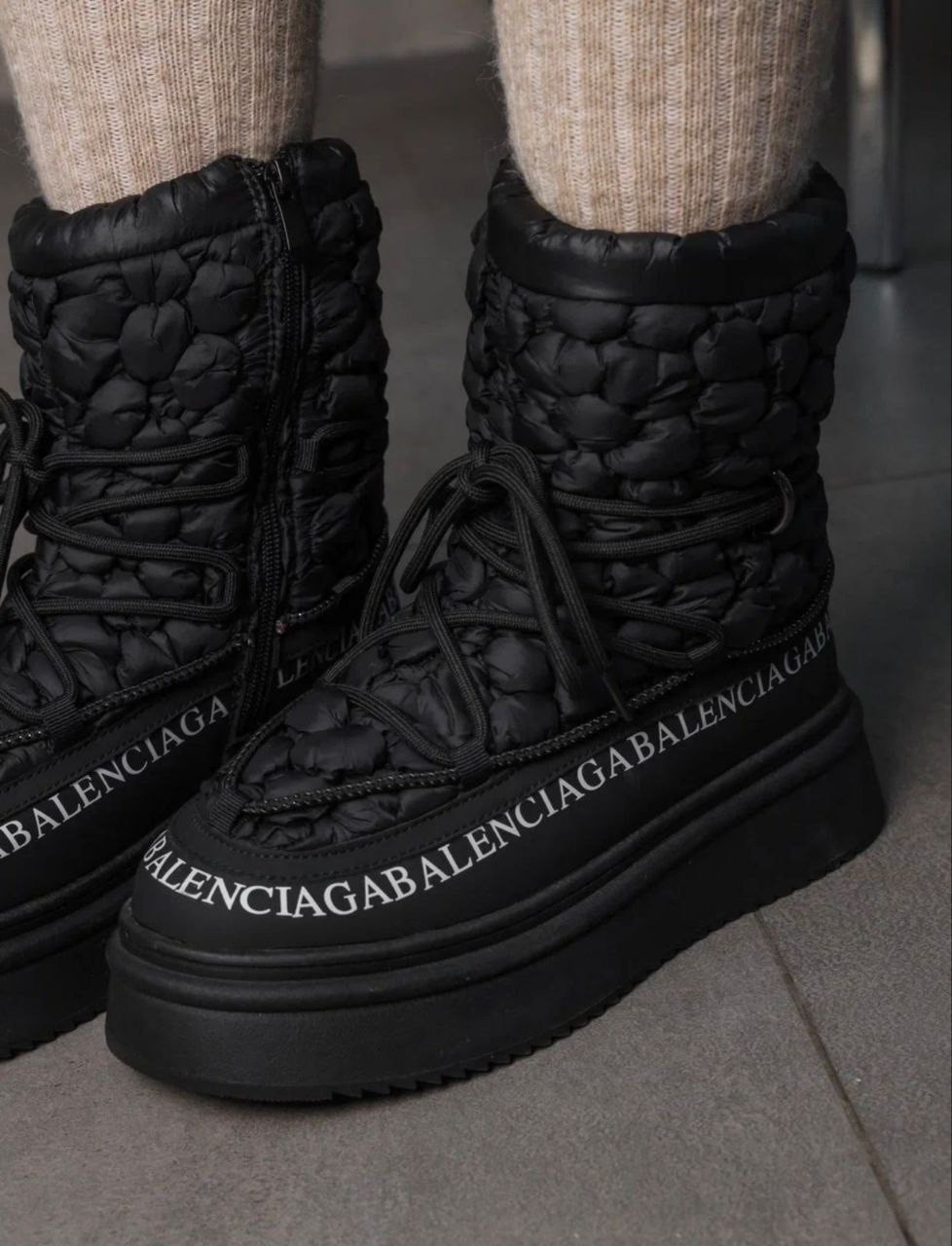 ботинки луноходы баленсиага,,женские дутики, дутики,дутики зимние