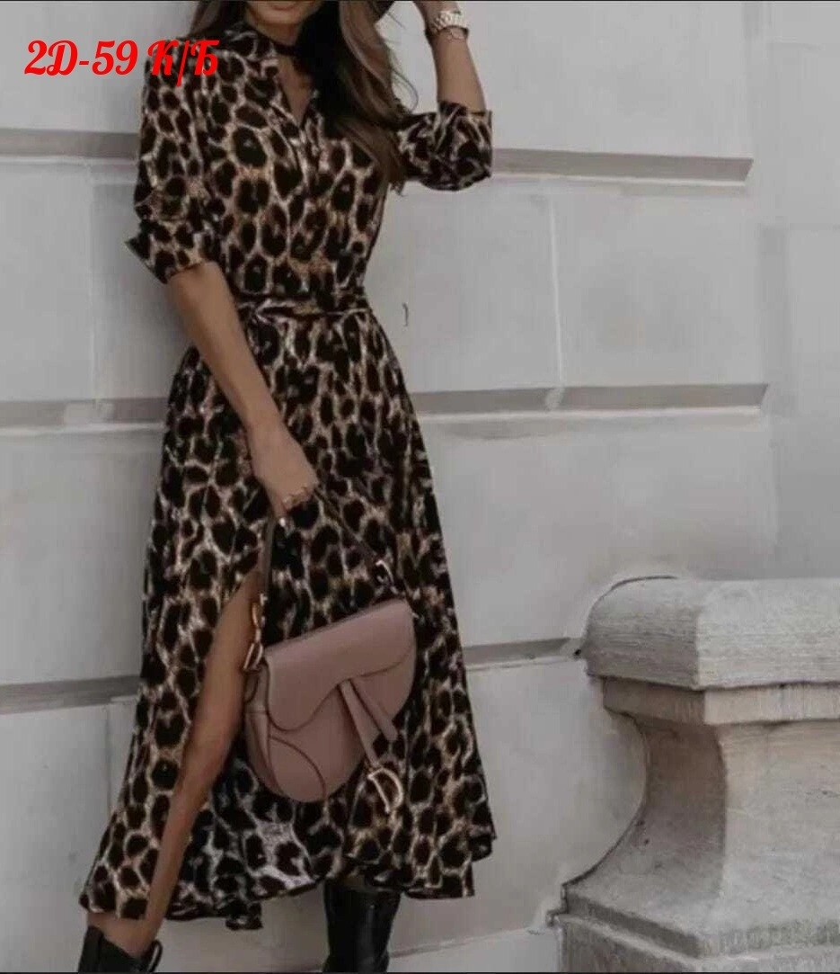 женское длинное платье с леопардовым принтом,платье с длинным рукавом и леопардовым принтом,платье женское леопардовое,платье с леопардовым принтом,платье женское леопард