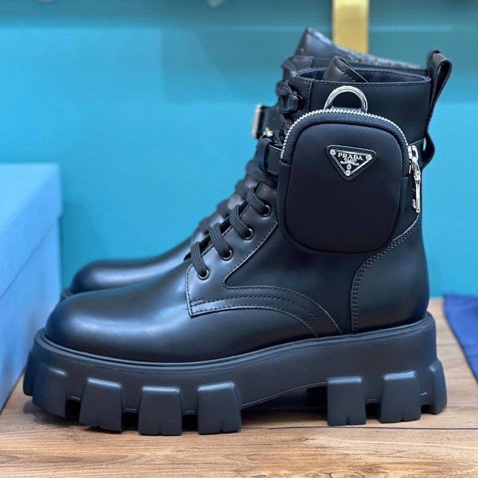 ,женские ботинки,ботинки прада,ботинки,прада