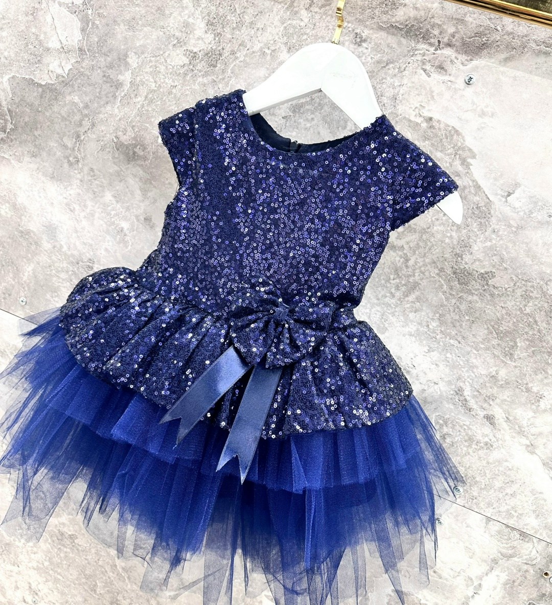 платье нарядное для девочек,платье праздничное для девочки,детские платья с пайетками синие,праздничное платье,детские вечерние платья