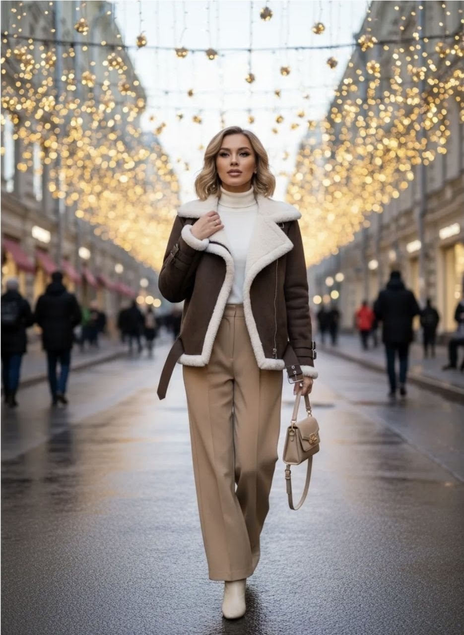 дубленка авиатор,дубленка женская зимняя авиатор,стильная дубленка,дубленка женская,серая дубленка