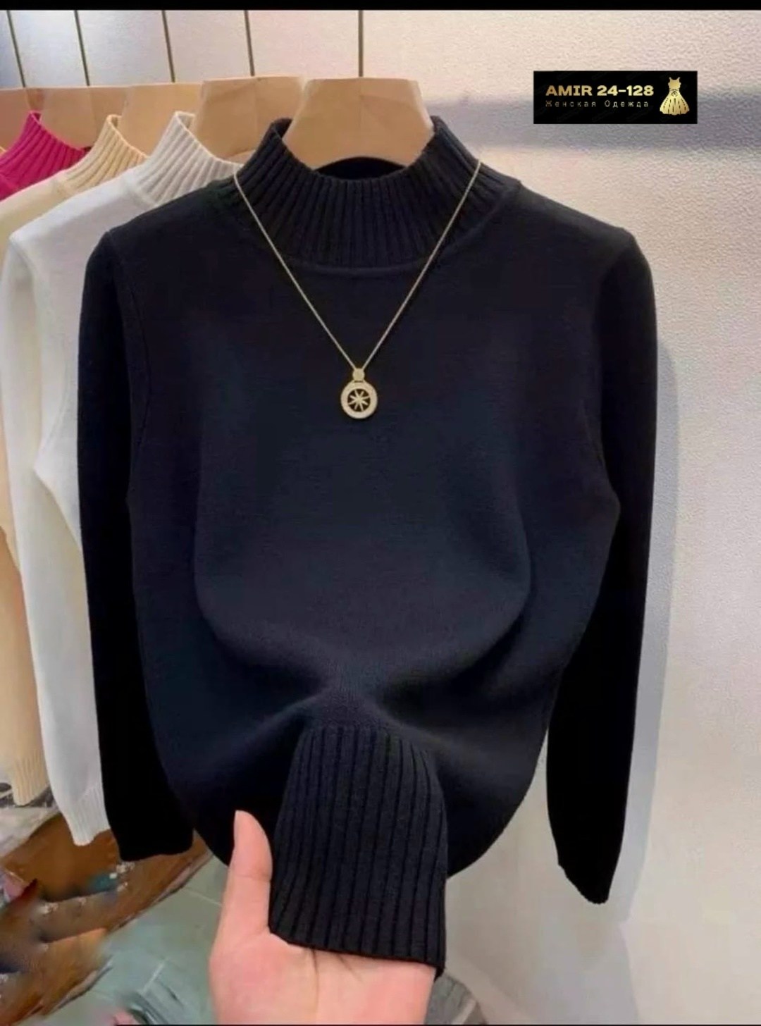 свитер женский молочный,свитер с высоким воротником,кашемировый свитер,кашемировый свитер с высоким воротником,свитер женский свободный