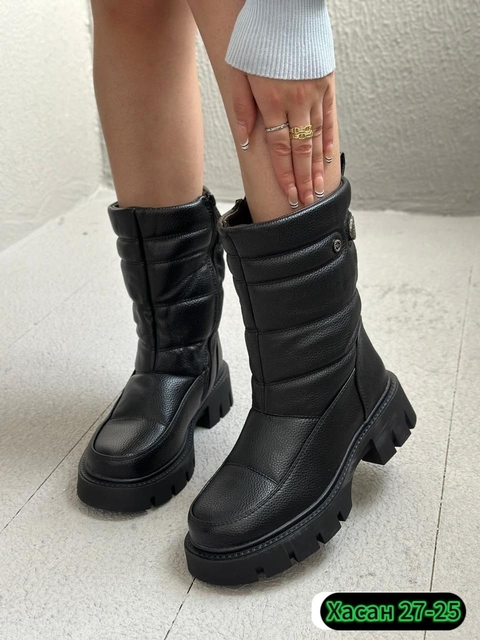 ,дутики женские,женская зимняя ,зимние женские сапоги,полусапоги