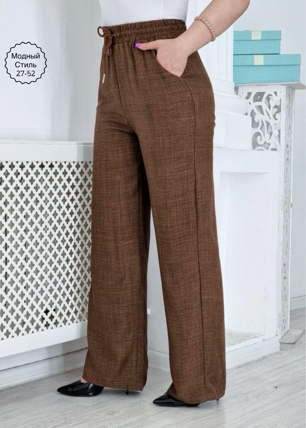 летние брюки,женские летние брюки,брюки льняные палаццо,штаны лен,брюки льняные