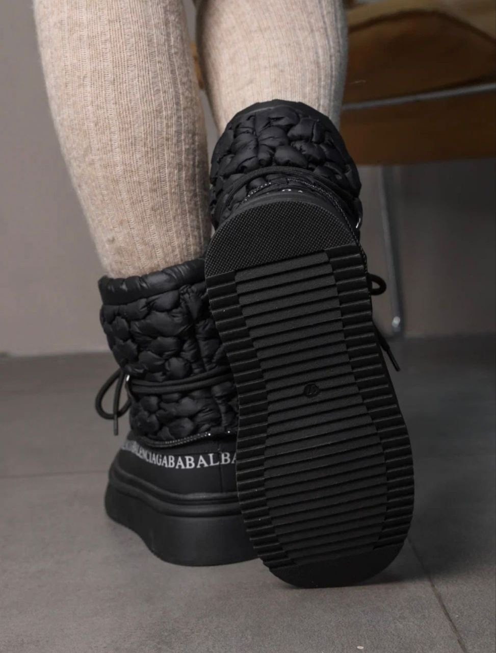 ботинки луноходы баленсиага,,женские дутики, дутики,дутики зимние