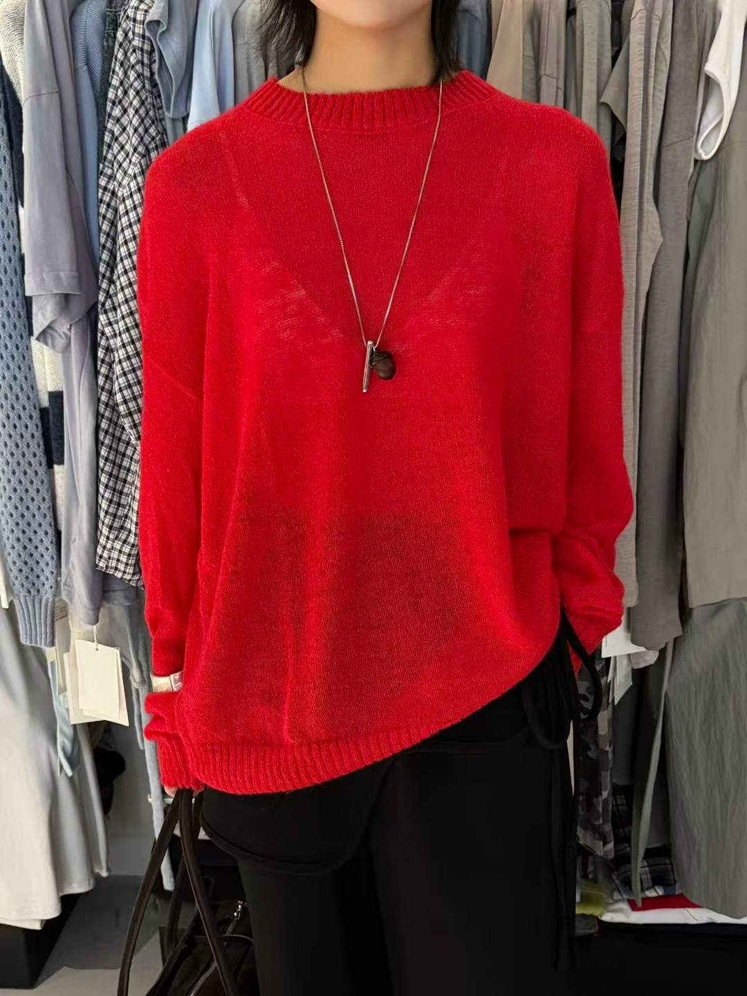 модные свитера,свитер для женщин,пуловер оверсайз,свитер женский модный свободный,свитер с круглым вырезом